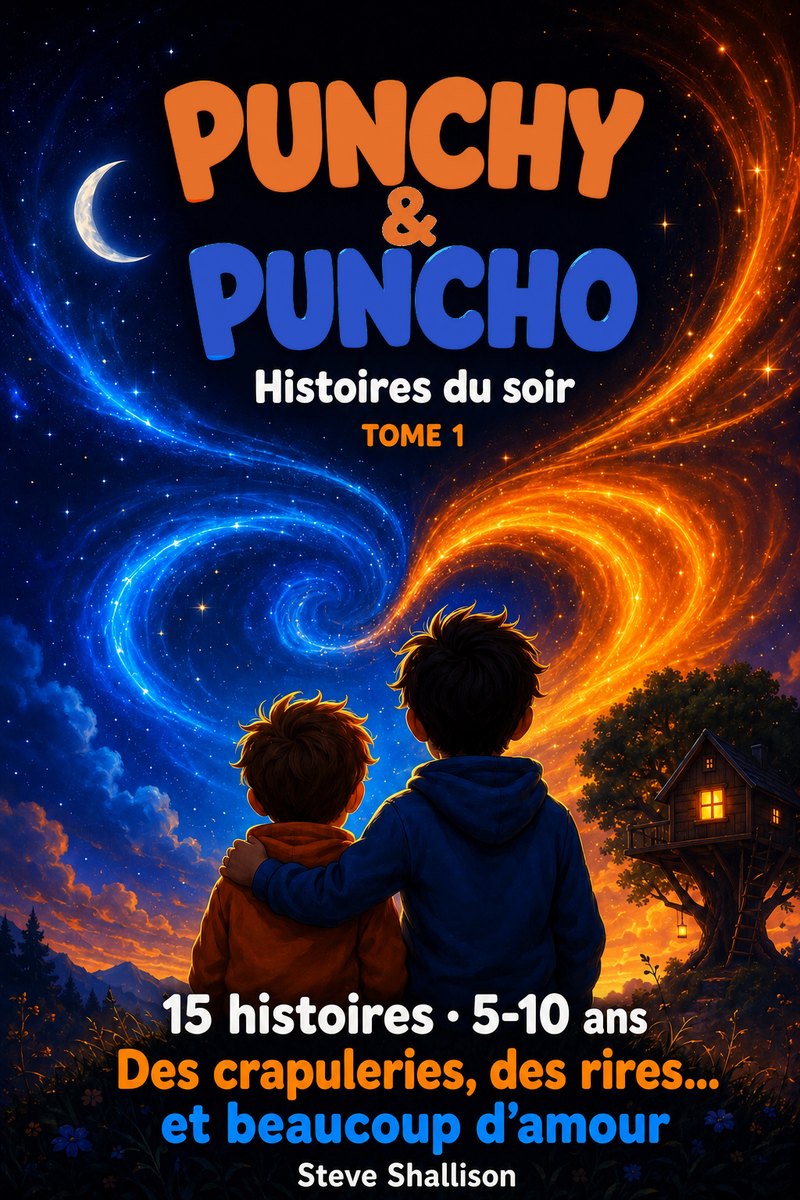 Couverture du Tome 1 de Punchy & Puncho, Histoires du soir