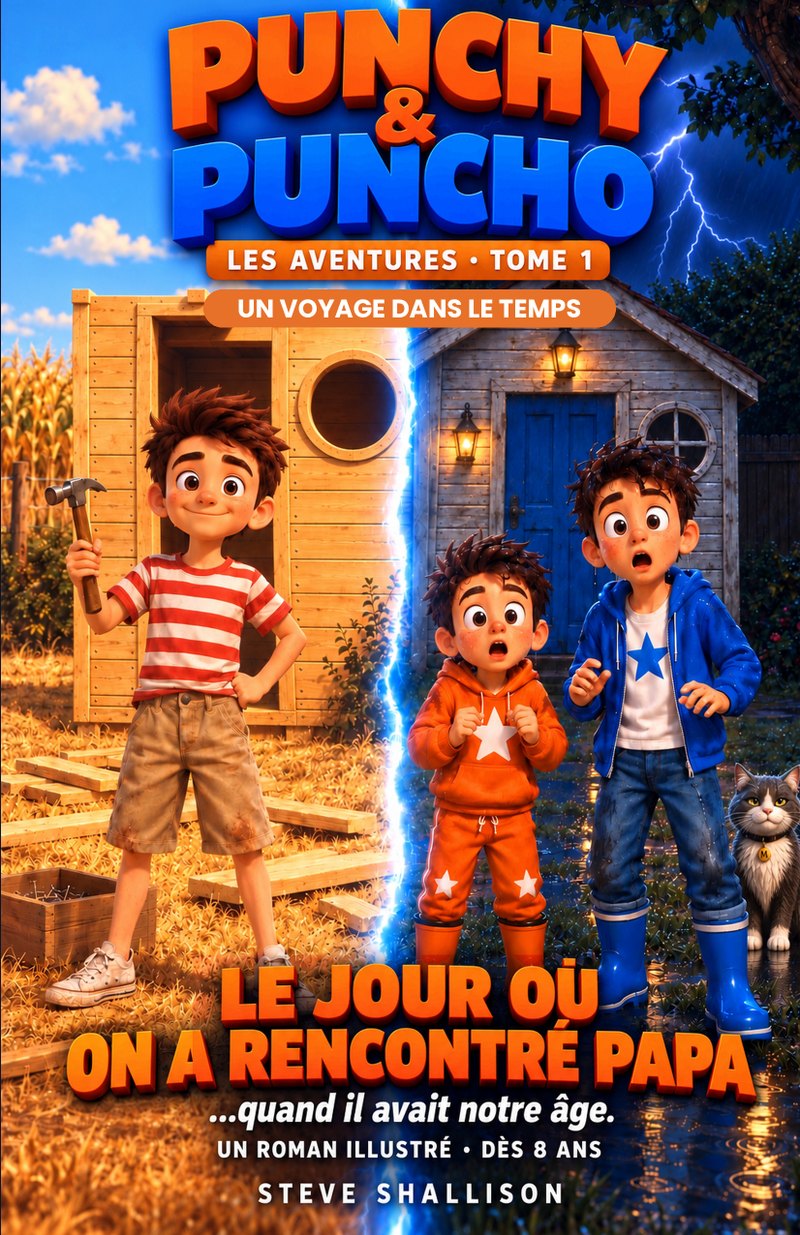 Couverture du roman Les Aventures, Tome 1 : Le jour où on a rencontré Papa